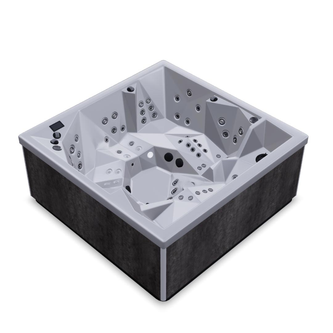 Minibassein OKA Design DIAMOND (Winter Solstice / Dark Stone)