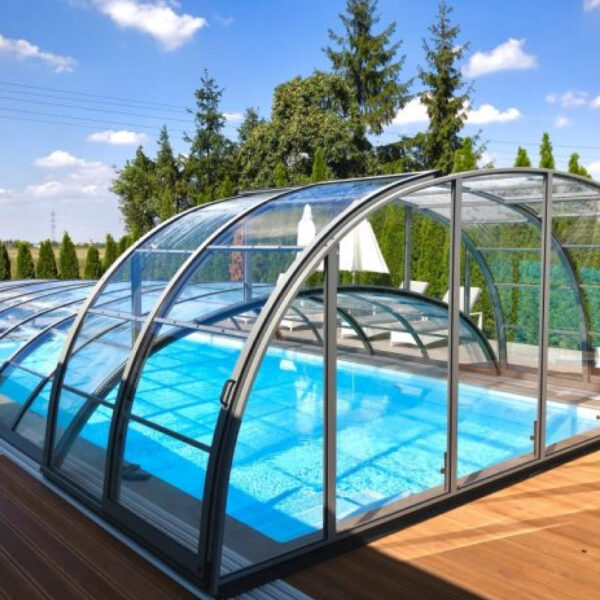Poolkõrge basseinikate Aluna® Duo