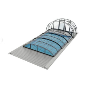 Poolkõrge basseinikate Aluna® Duo