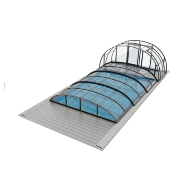 Poolkõrge basseinikate Aluna® Duo