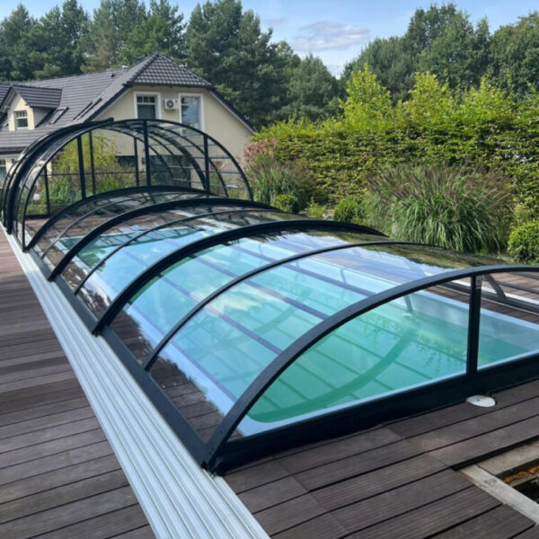 Poolkõrge basseinikate Aluna® Duo