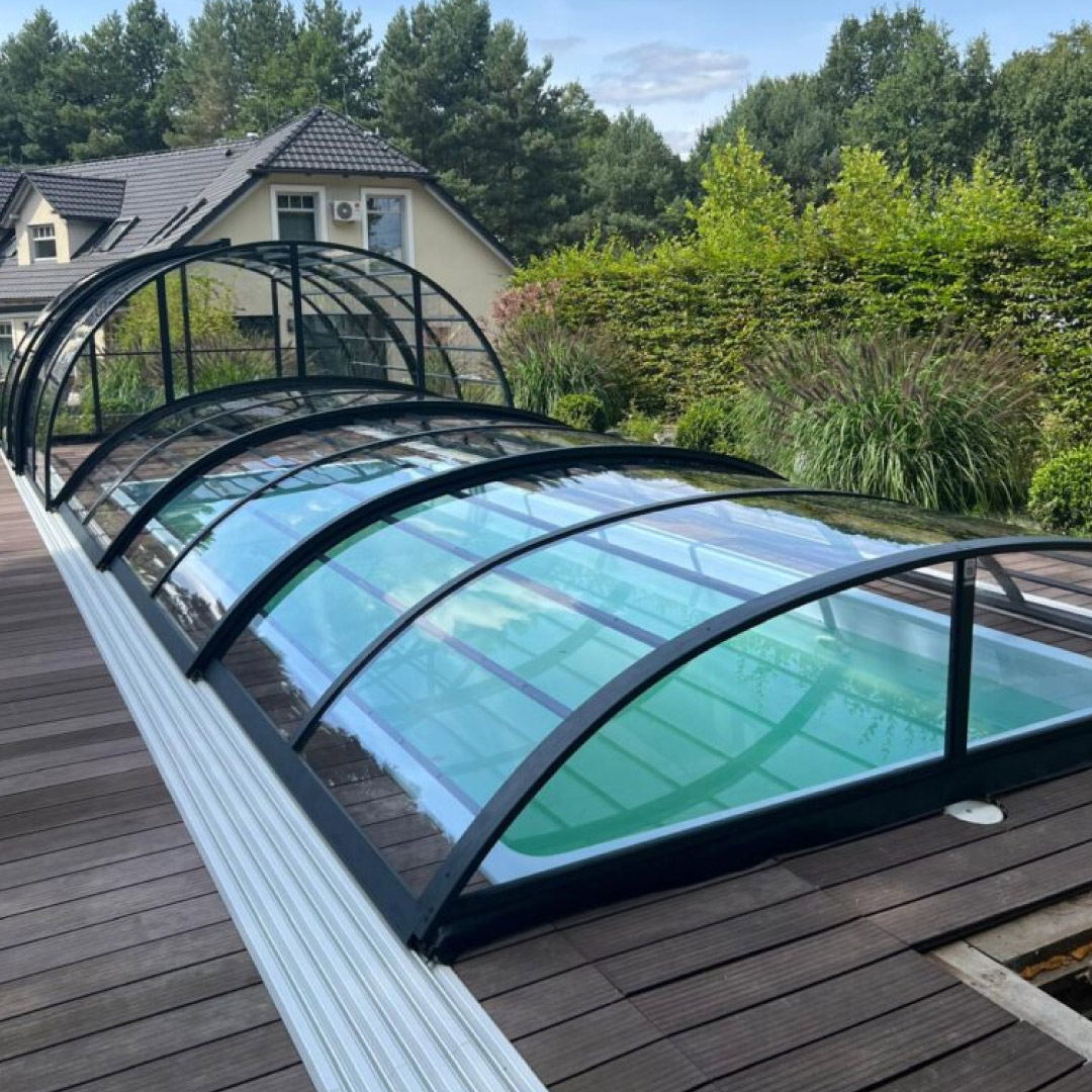 Poolkõrge basseinikate Aluna® Duo